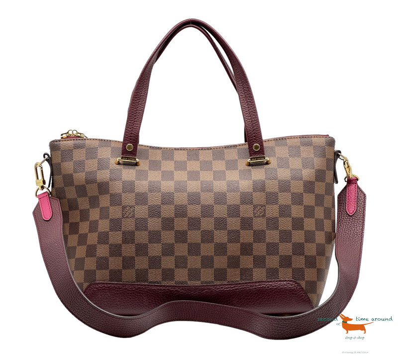 Louis Vuitton Damier Hyde Park Fuchsia Bag