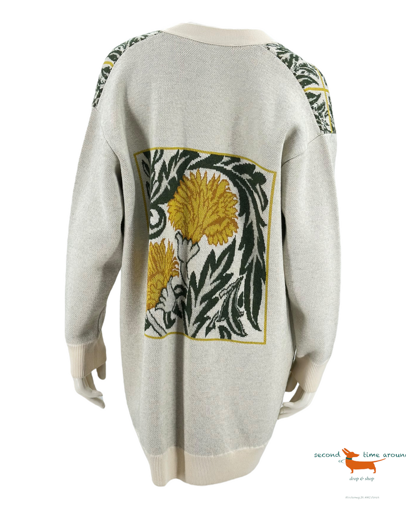 Loewe Flower-jacquard wool-blend cardigan