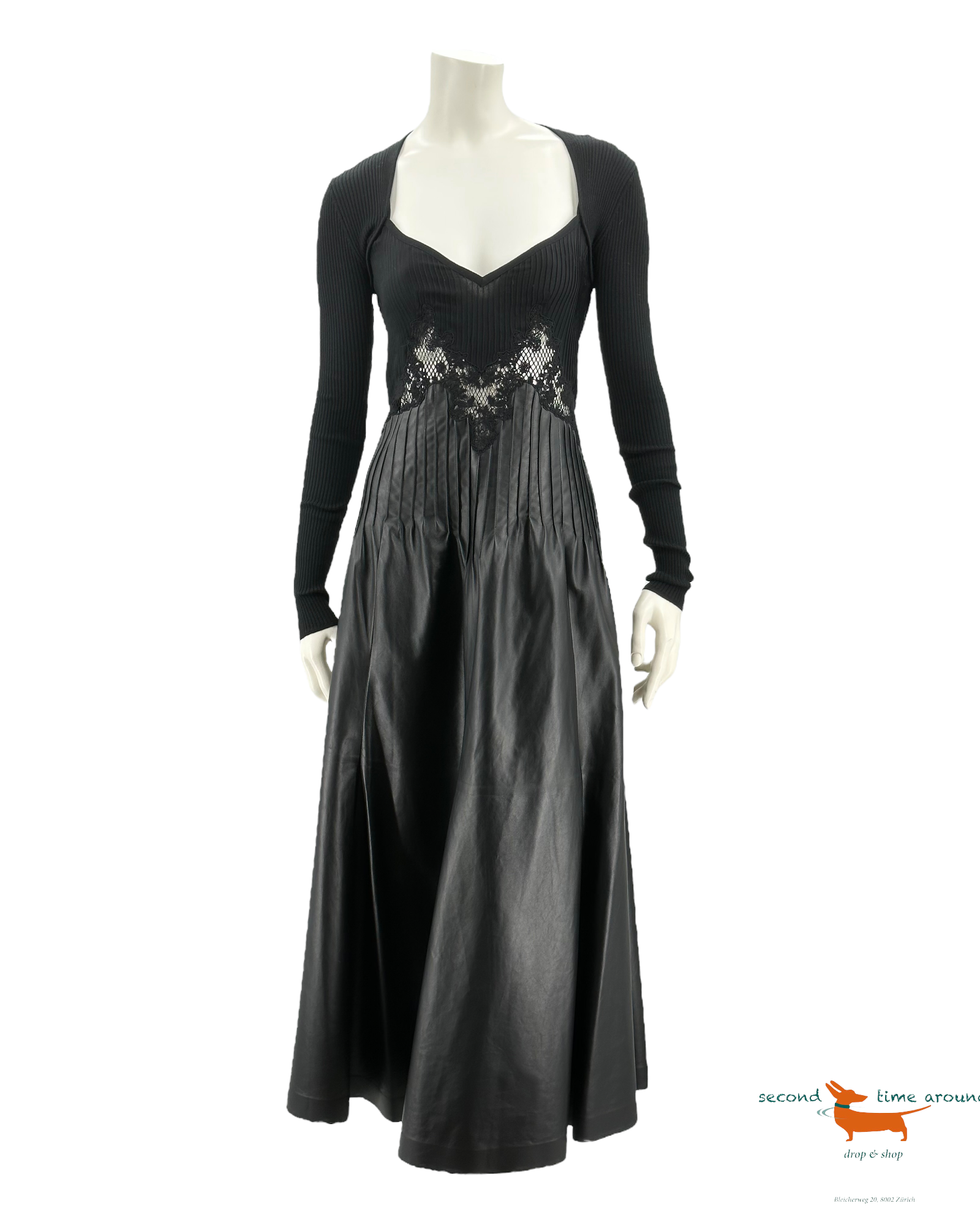 Gabriela Hearst Leather Dress