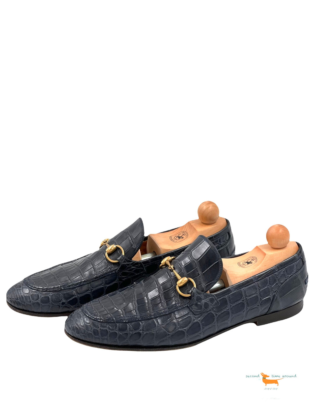 Gucci Jordaan Crocodile Loafer