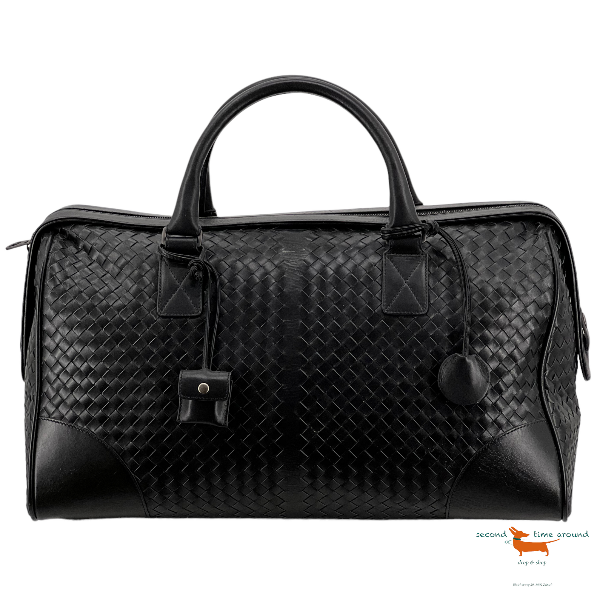 Bottega Veneta Intrecciato Large  Duffel Bag