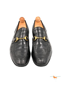 Gucci Jordaan Crocodile loafer