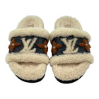 Louis Vuitton Shearling Calfskin Paseo Flat Comfort Mule