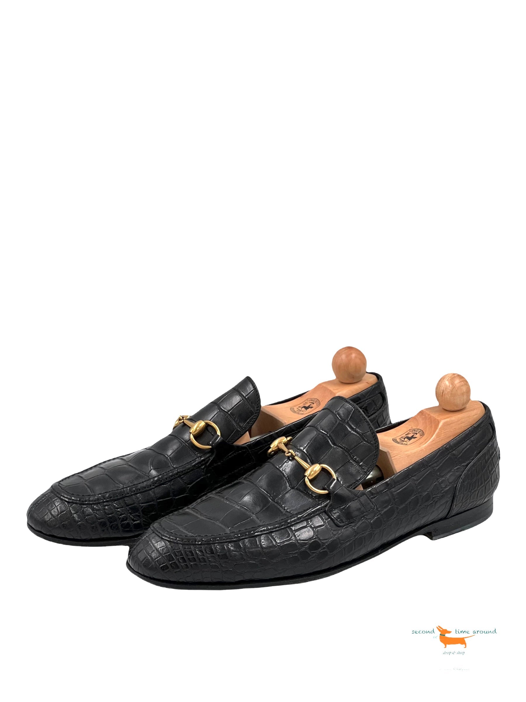 Gucci Jordaan Crocodile loafer