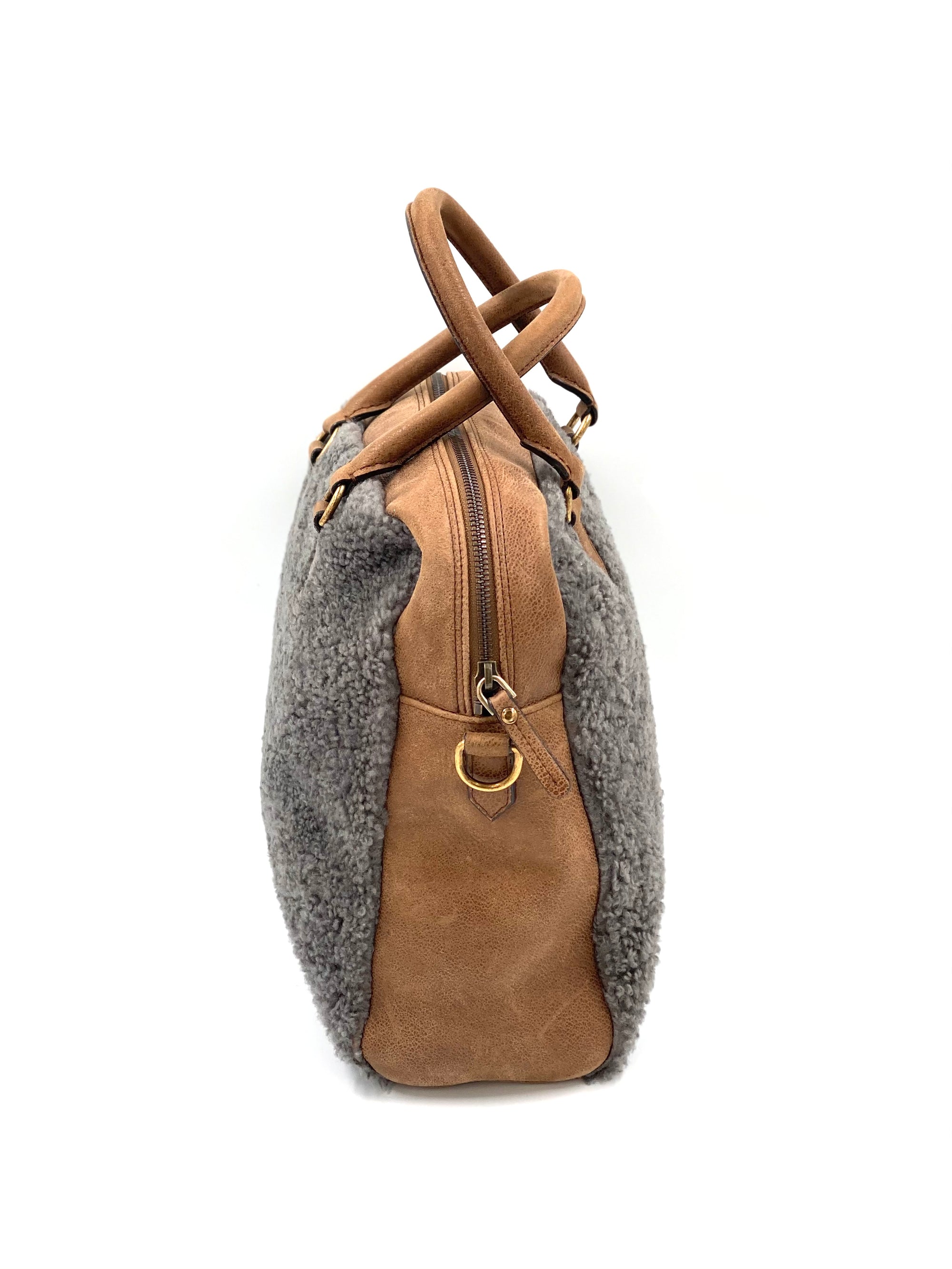 Brunello Cucinelli Shearling Bag