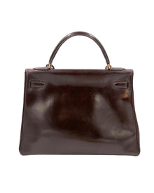 Hermes Kelly Box Leder 32 Bag