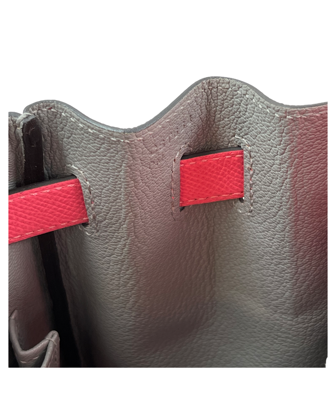 Hermes Kelly Retourne 32 Epsom Leather Rose Azalee Bag Rare