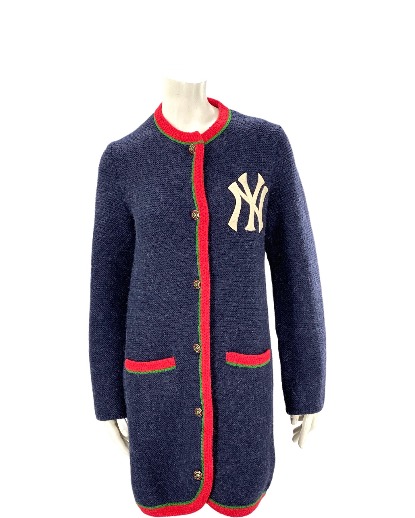 Gucci Cardigan Whith NY Yankees Patch