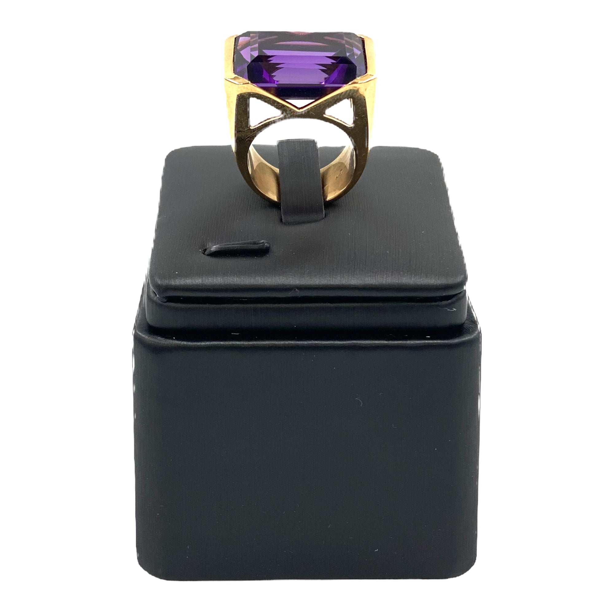 Ring Gold 750 mit Amethyst