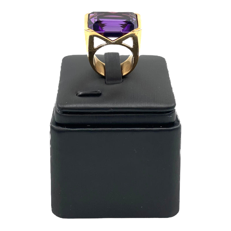 Ring Gold 750 mit Amethyst