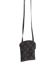 Louis Vuitton Pochette Secret Shoulder Bag Pouch  Monogram Vintage