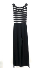 Loro Piana striped top sleeveless jumpsuit
