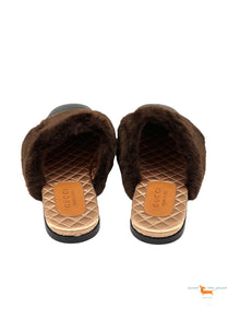 Gucci Crocodile Pantolette