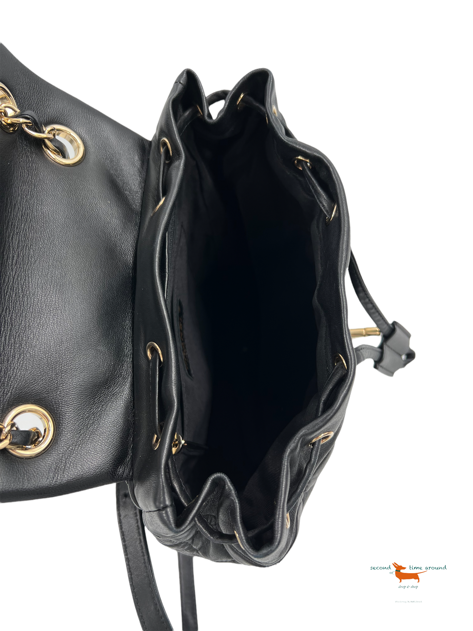 Chanel Lambskin Quilted Urban Spirit Backpack