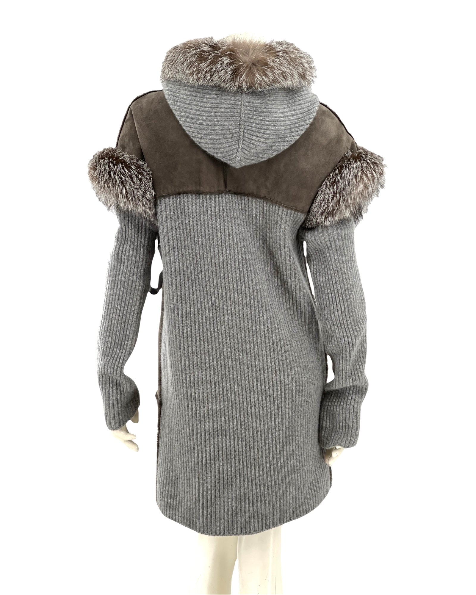 ‪ Fabiana Filippi Mantel Leder Cashmire