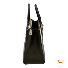 Louis Vuitton Khaki/White City Stream MM Tote Handbag