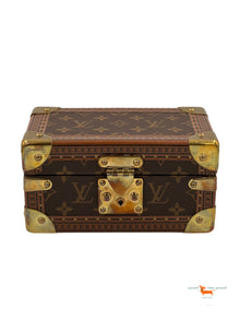 Louis Vuitton Coffret Trésor 20 Monogram Canvas Brown
