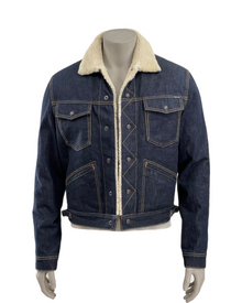 Tom Ford Denim Jacket with Shearling Lining