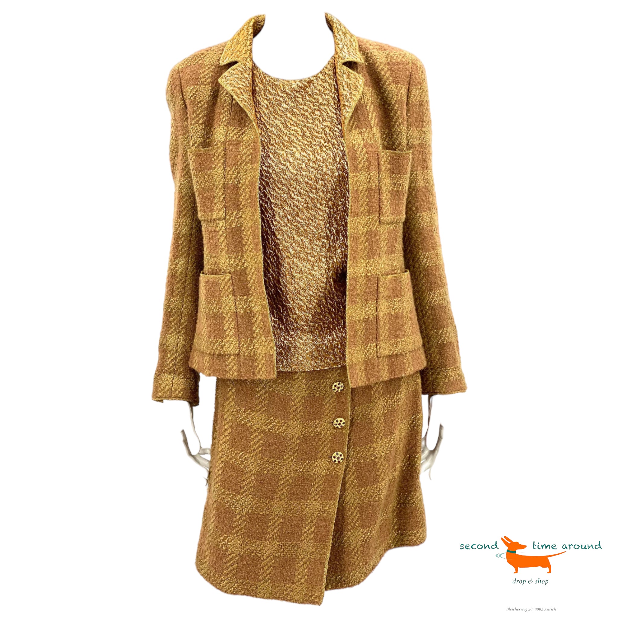 Chanel Kostüm 3-teilig