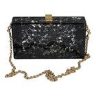 Dolce Gabbana Clutch Dolce Box - plexiglass / lace