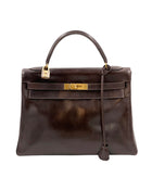 Hermes Kelly Box Leder 32 Bag 