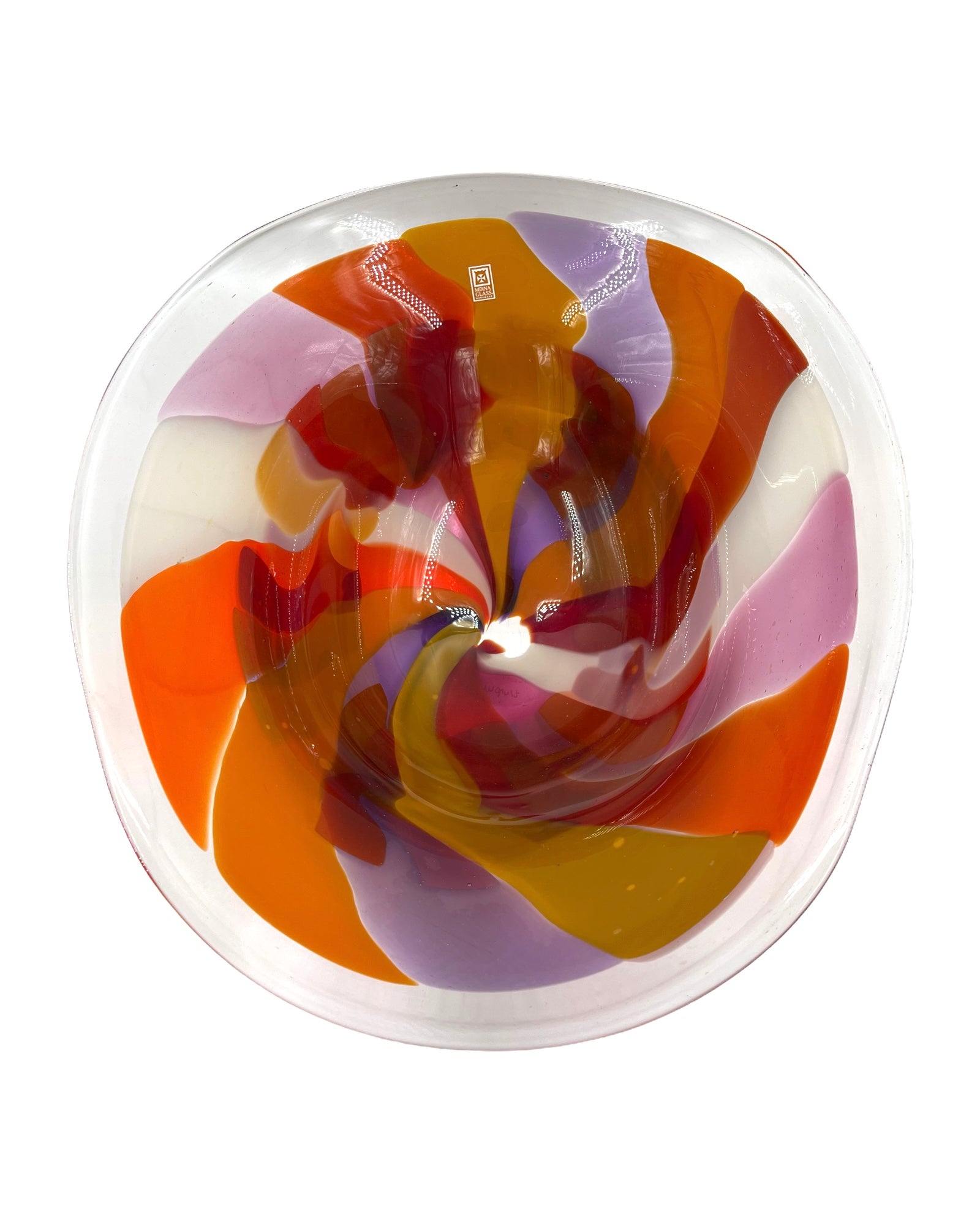 Mdina Glass Bowl Moon