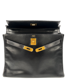 Hermes Kelly Box Leder 35 Bag