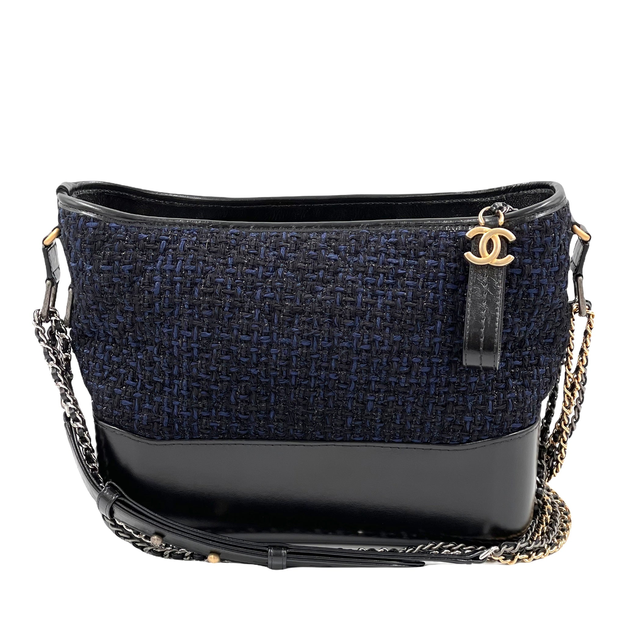 Chanel Gabrielle Hobo Tweed Bag