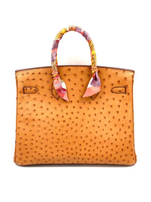 Hermes Birkin Straußen Leder 35 cm Bag
