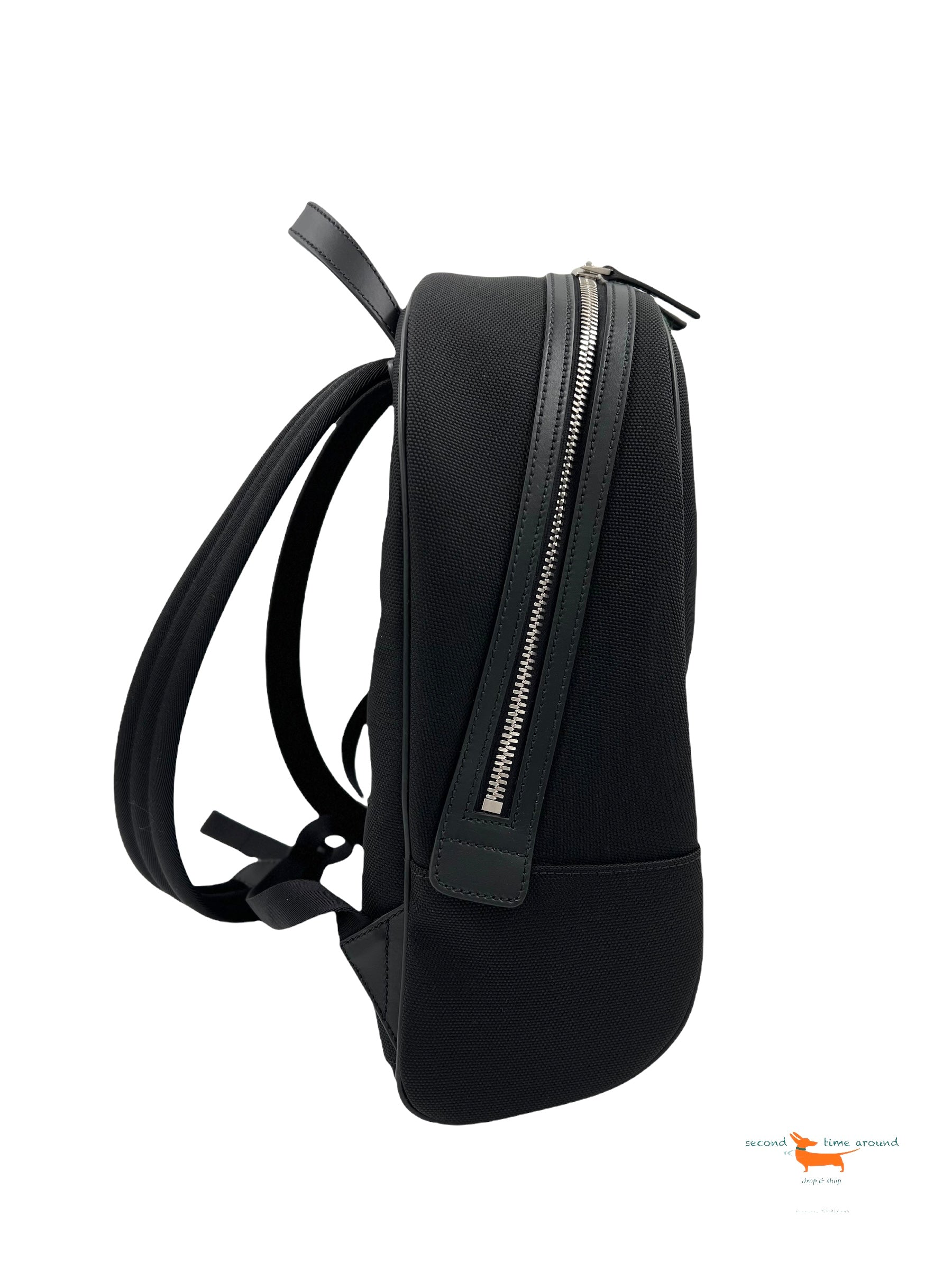 Gucci Black Canvas Backpack