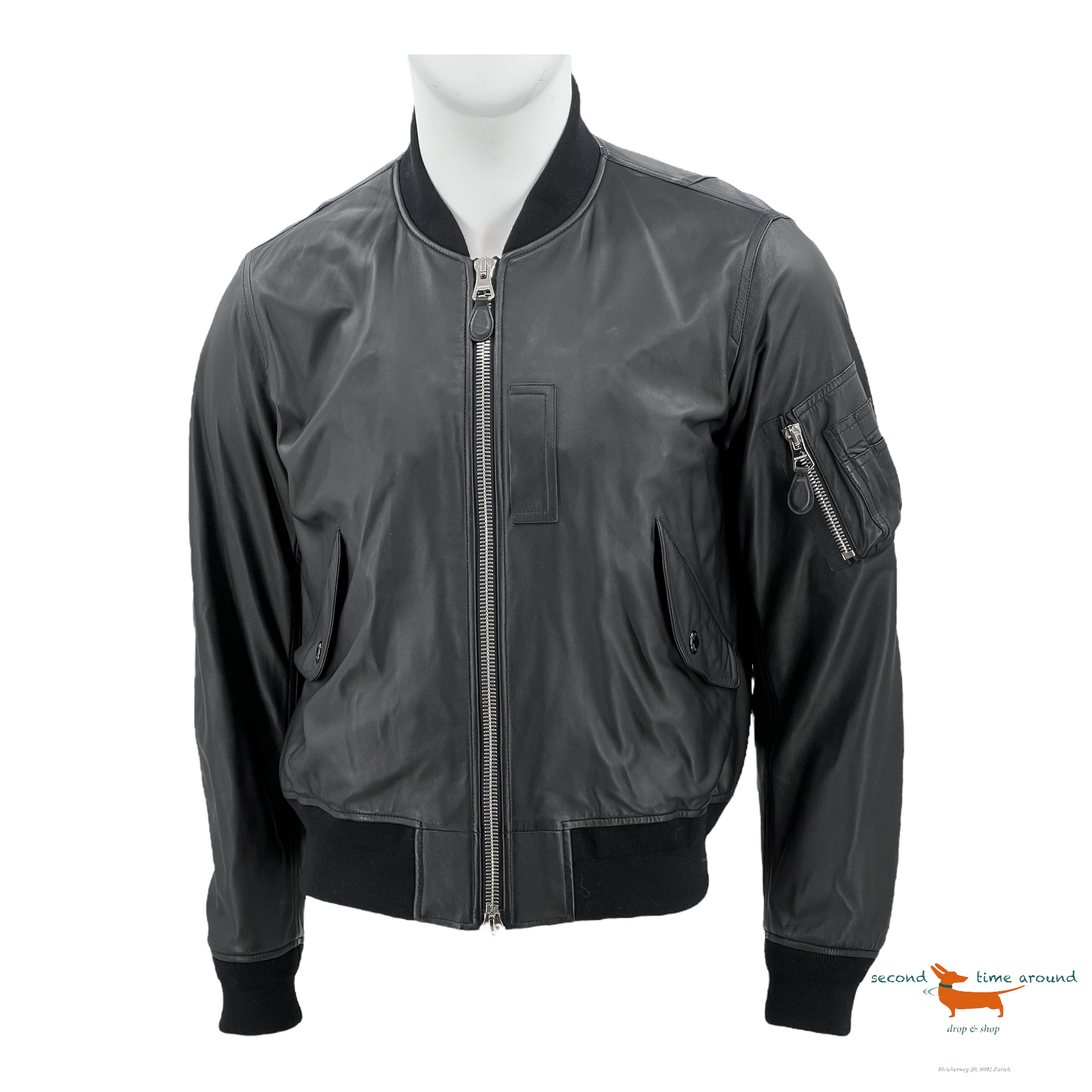 Burberry Leather Jacket