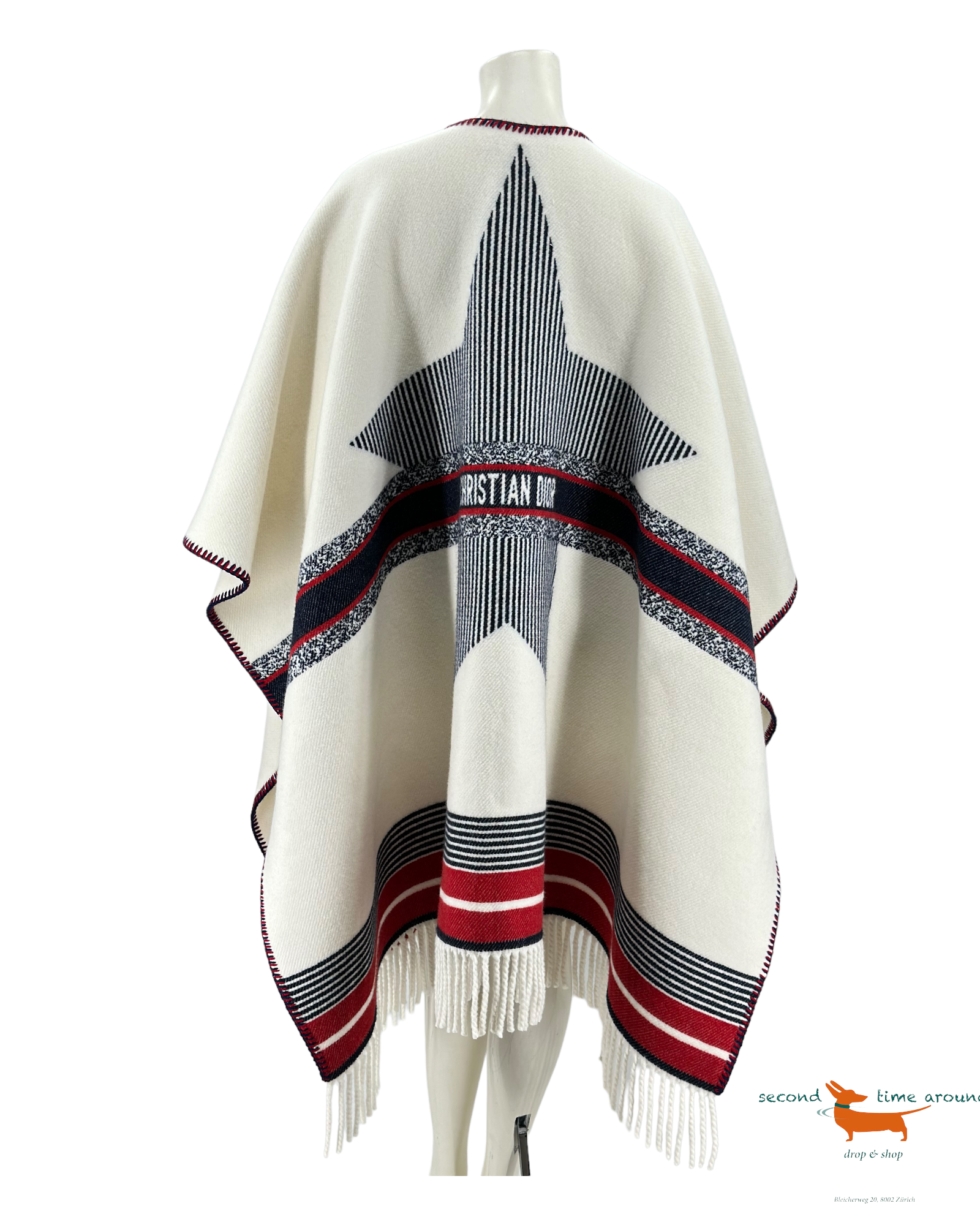 Christian Dior Dioralps Poncho