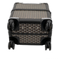 Goyard Black Goyardine Canvas and Leather Bourget Trolley