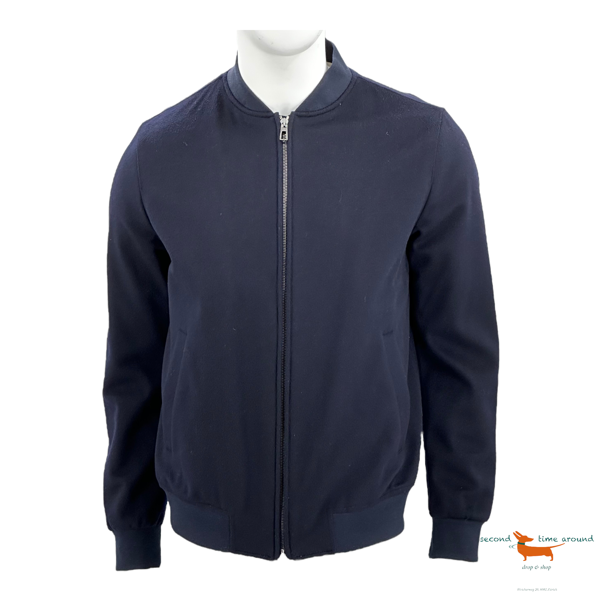 Loro Piana Cashmere Green Storm System Bomber Jacket