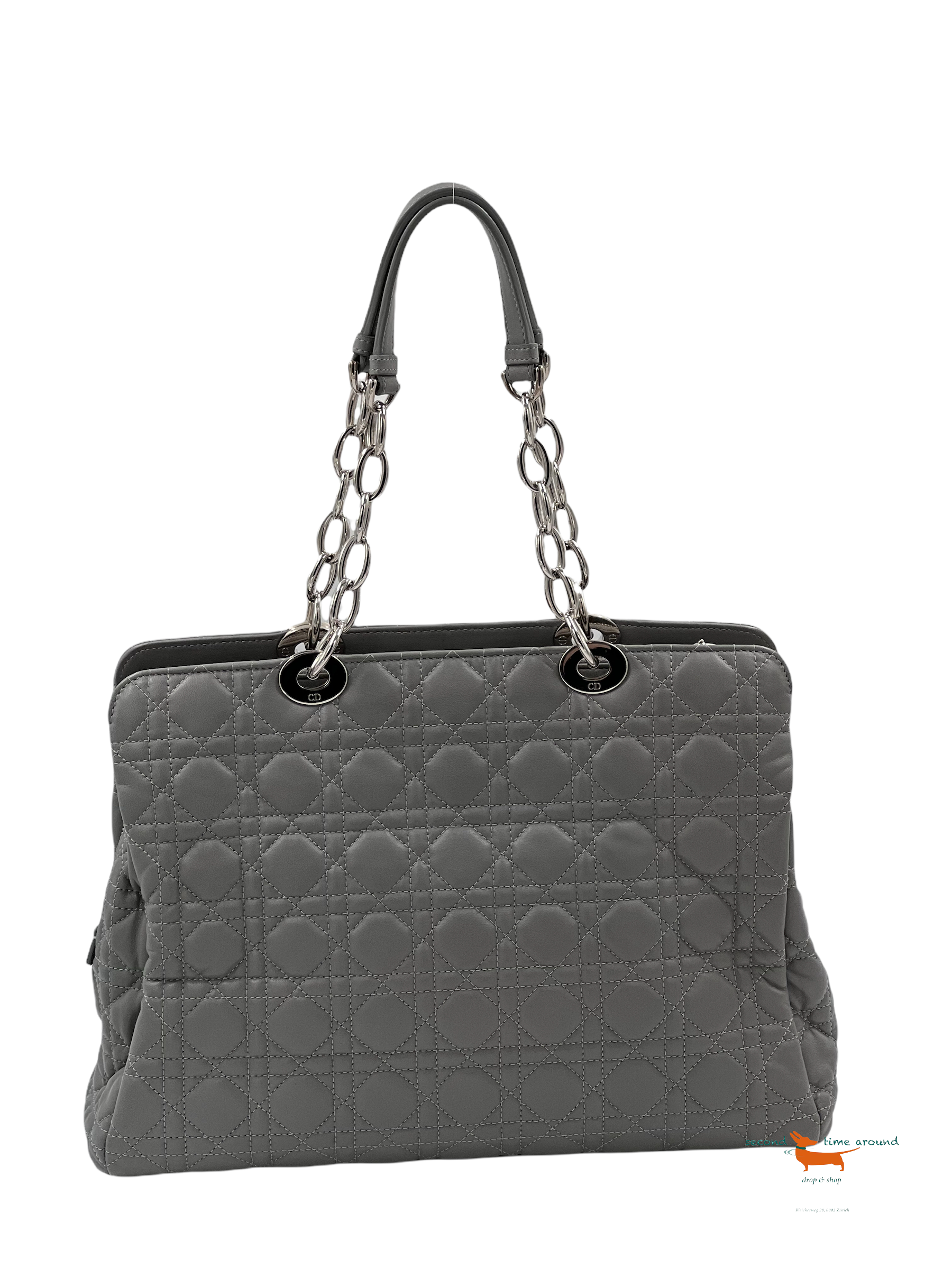 Christian Dior Cannage Dior Soft Shopping Tote Bag