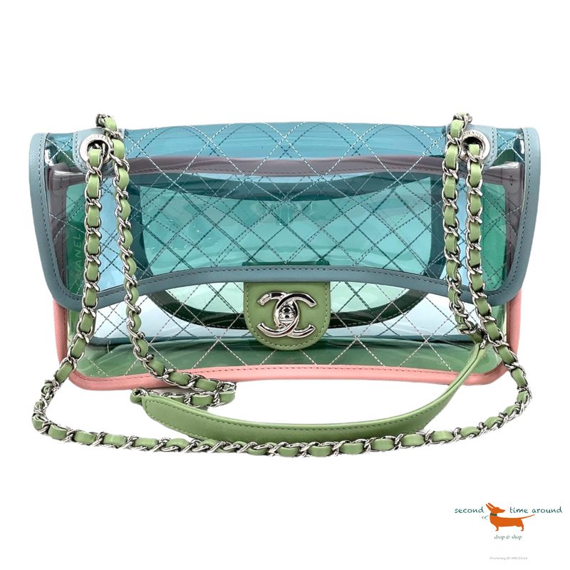 Chanel PVC Coco Splash Flap Bag