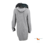 Max&Moi  Knitted Coat with Fur