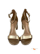 Gianvito Rossi Versilia 60 Gold Sandals