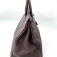 Hermès 'Haut a Courroies 40 HAC' 2006 Travel Brown Bag