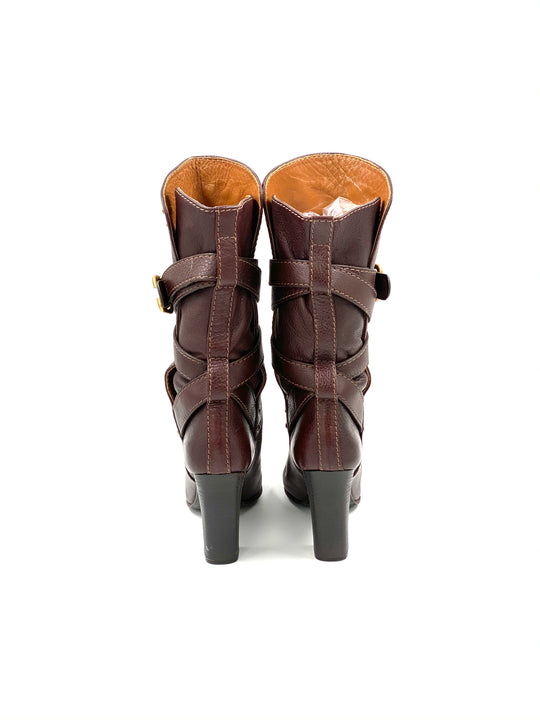 Chloe' Chocolate Brown Boots