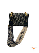 Christian Dior DiorAddict Monogram Oblique Canvas Flap Bag