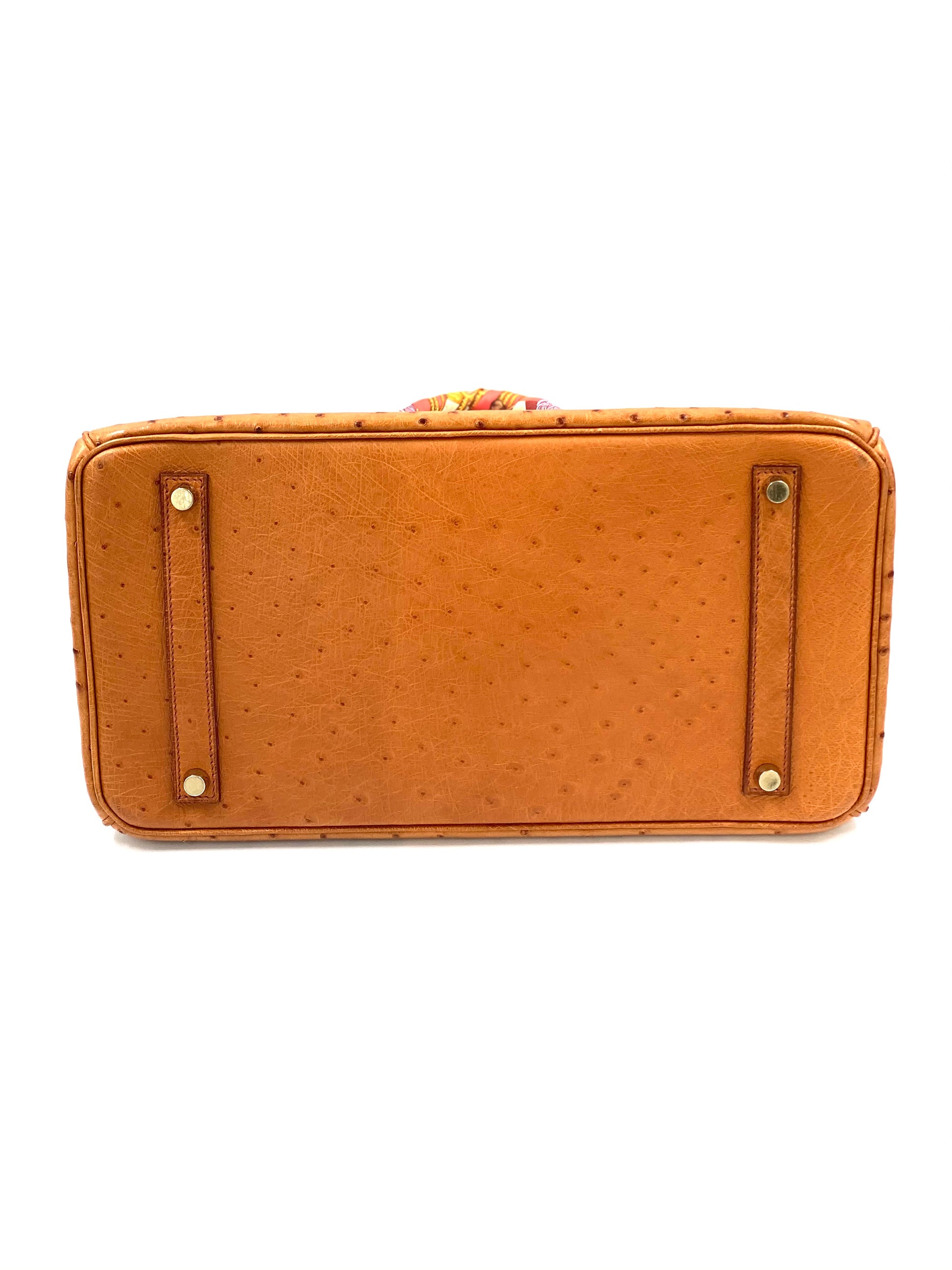 Hermes Birkin Straußen Leder 35 cm Bag