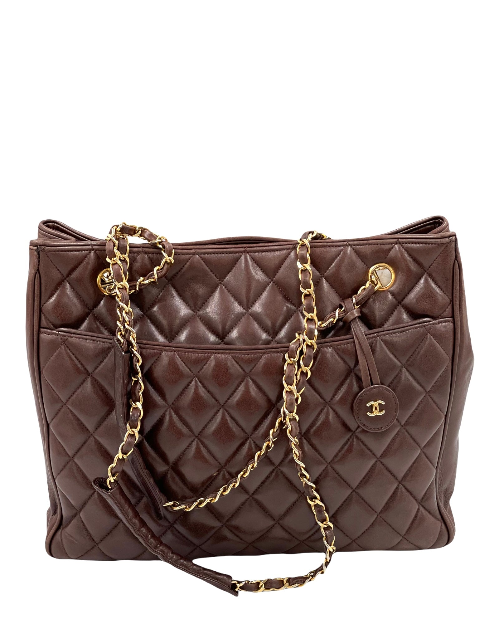 Chanel Vintage Brown Bag