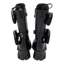 Prada Ankle Boots Monolith aus Leder