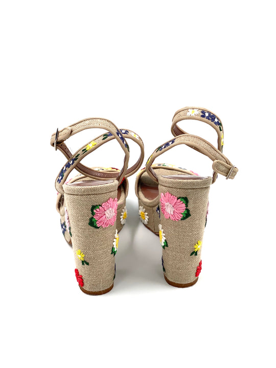 Tabitha Simmons Calla Meadow Embroidered Sandals