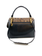 Celine Trapeze medium model handbag python suede