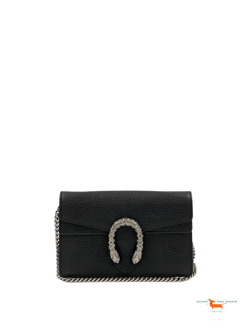 Gucci Dionysus Leather Super Mini Bag