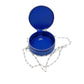 Hermes round cosmetic Mini bag with chain