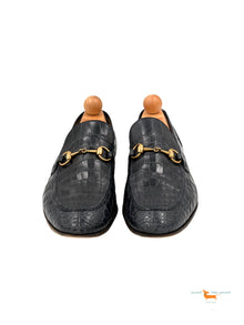 Gucci Jordaan Crocodile Loafer