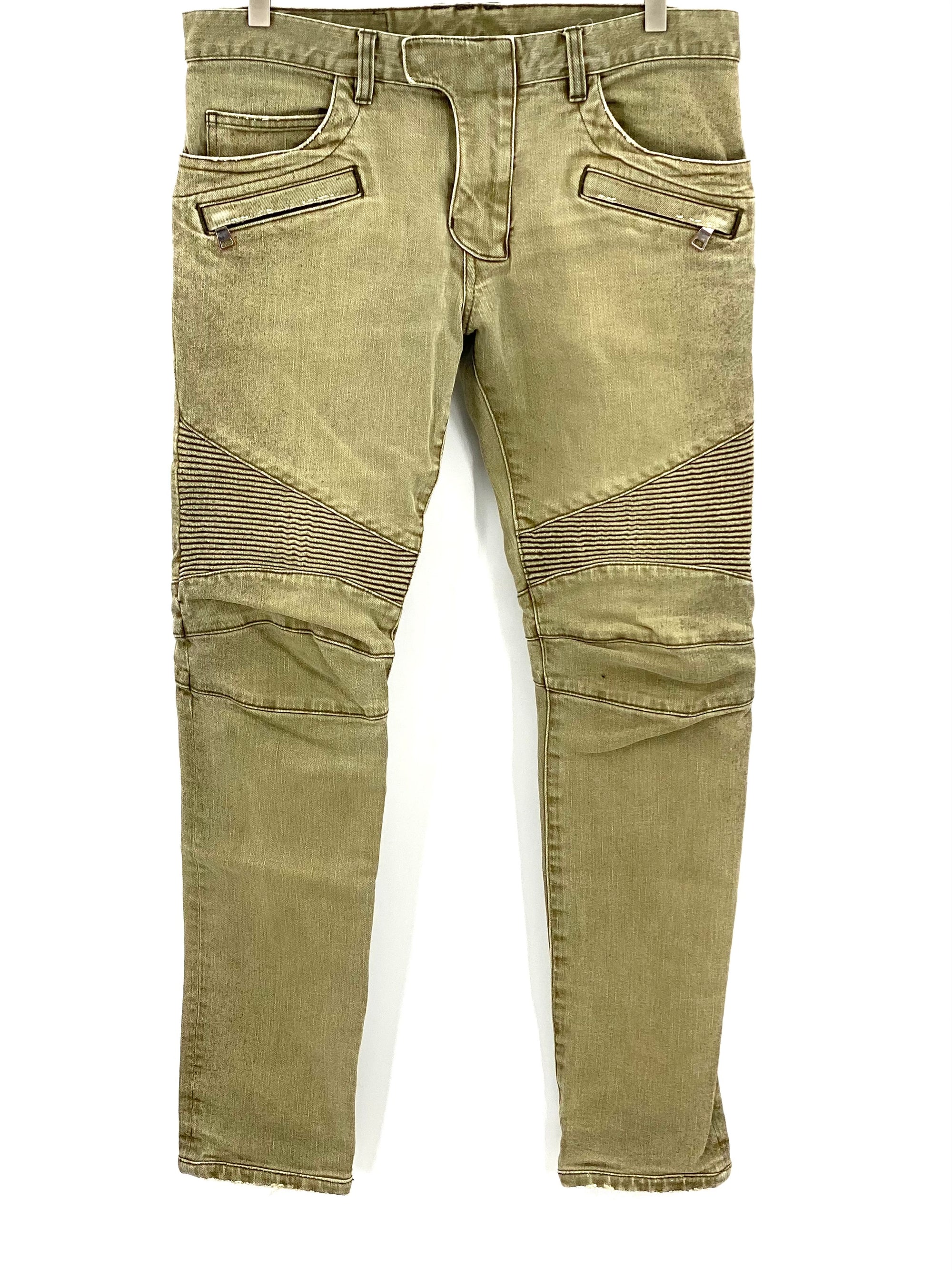 Balmain slim biker jeans